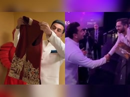 Viral: Ranbir Kapoor Ecstatic After Fan Gifts Ram Mandir-Themed Jacket At <i>Ramayana</i> Event
