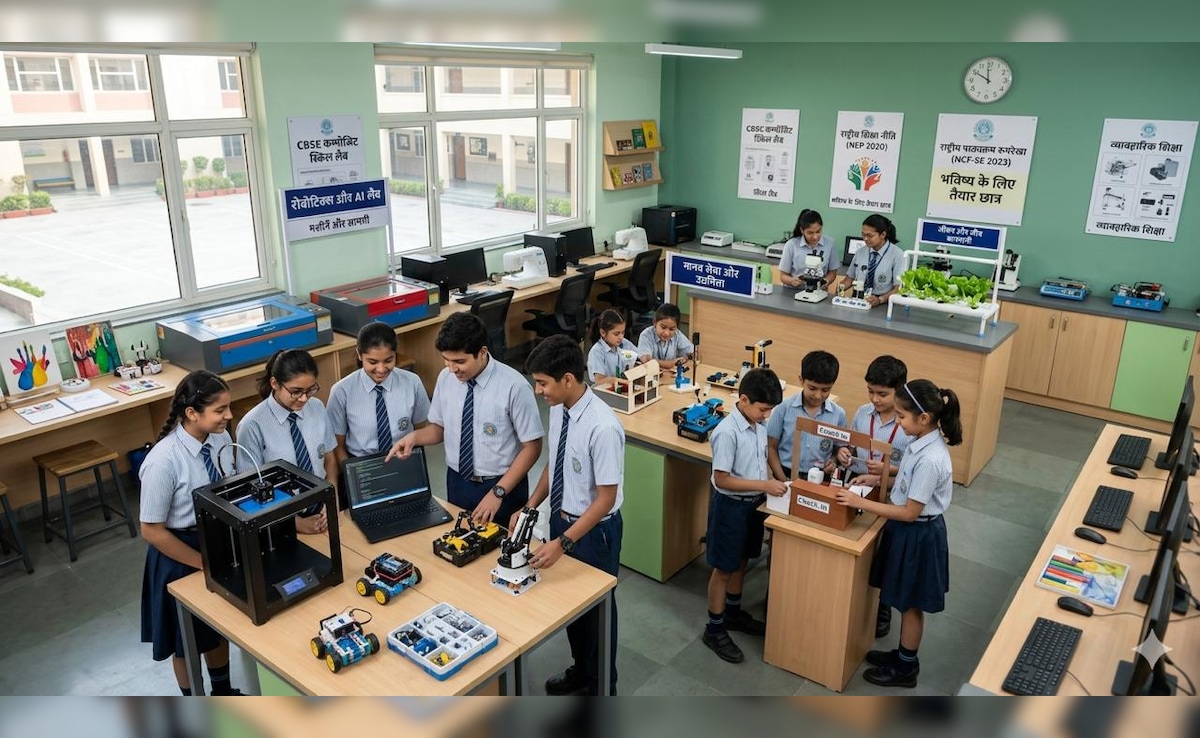 CBSE का बड़ा ऐलान, अब स्कूलों में रटना बंद, बदलेगा पढ़ाई का पूरा अंदाज, देखें क्या है नई 'Skill Labs' पॉलिसी