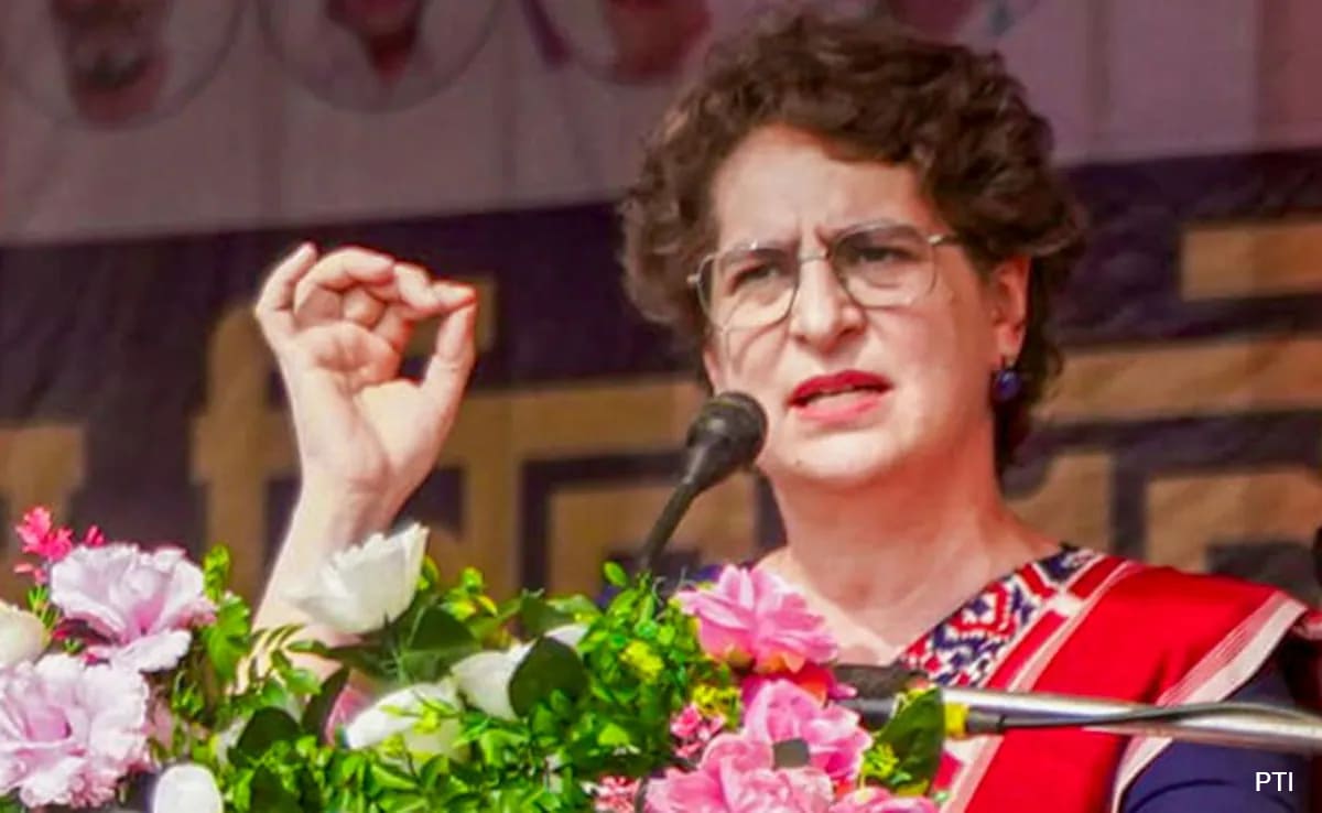 "Unemployment Rising, People Suffering": Priyanka Gandhi Attacks BJP In Assam