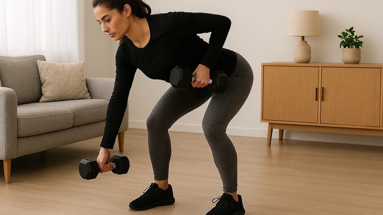 The Dumbbell Row For Posture And Balance