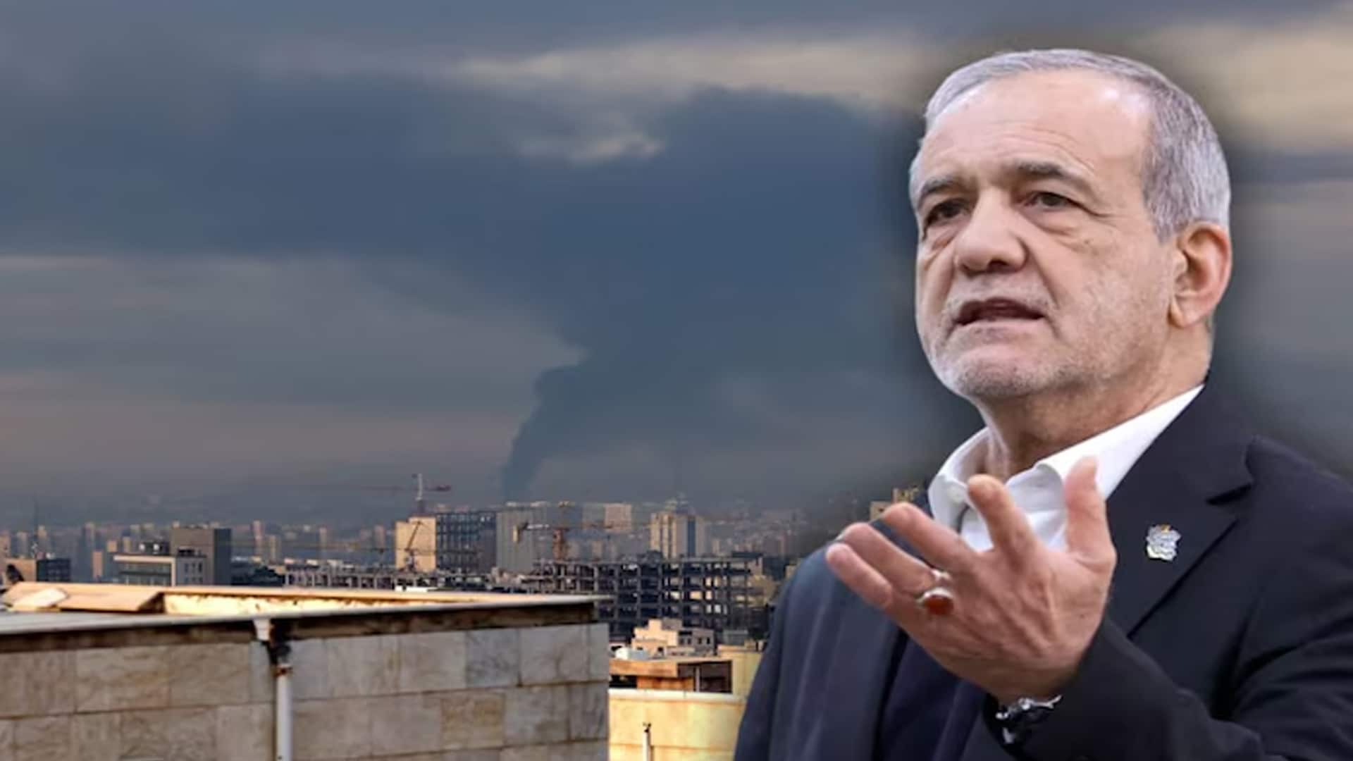 Iran Has 'Will' To End War, But Seeks Guarantees: President Masoud Pezeshkian