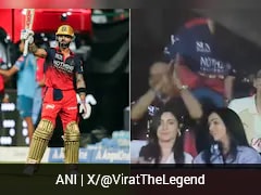Anushka Sharmas Guilty Expression After Money Splashing Act On Virat Kohlis Six Caught On Camera