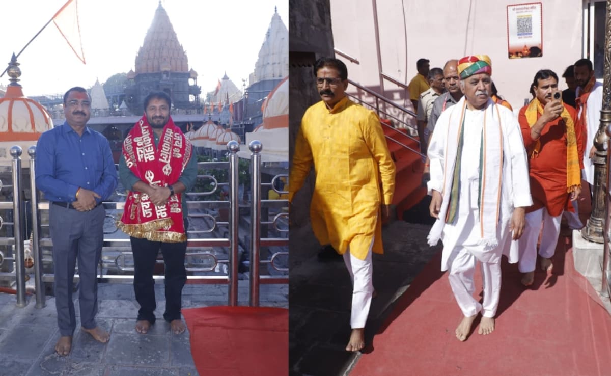 गणितज्ञ आनंद कुमार ने किए बाबा महाकाल के दर्शन,  प्रवीण तोगड़िया ने भी आराधना कर लिया आशीर्वाद