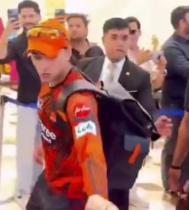 Watch: Major Security Breach As Fan Girl Grabs, Pulls Abhishek Sharmas Hand At Team Hotel