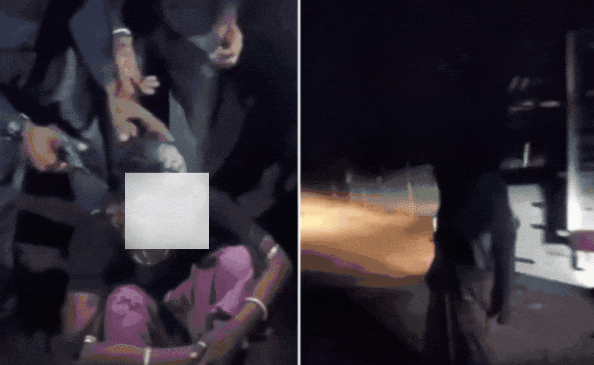 VIDEO: महिला के साथ बर्बरता...सिर घोंटा, पति कंधे पर बैठा, फिर पूरे गांव में घुमाया, डंडे भी बरसाए