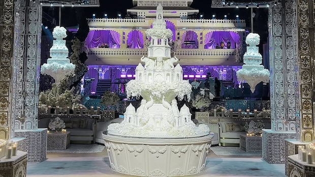 At The Million-Dollar Mantena-Gadiraju Udaipur Wedding, The Cake Took 3,500 Hours To Make