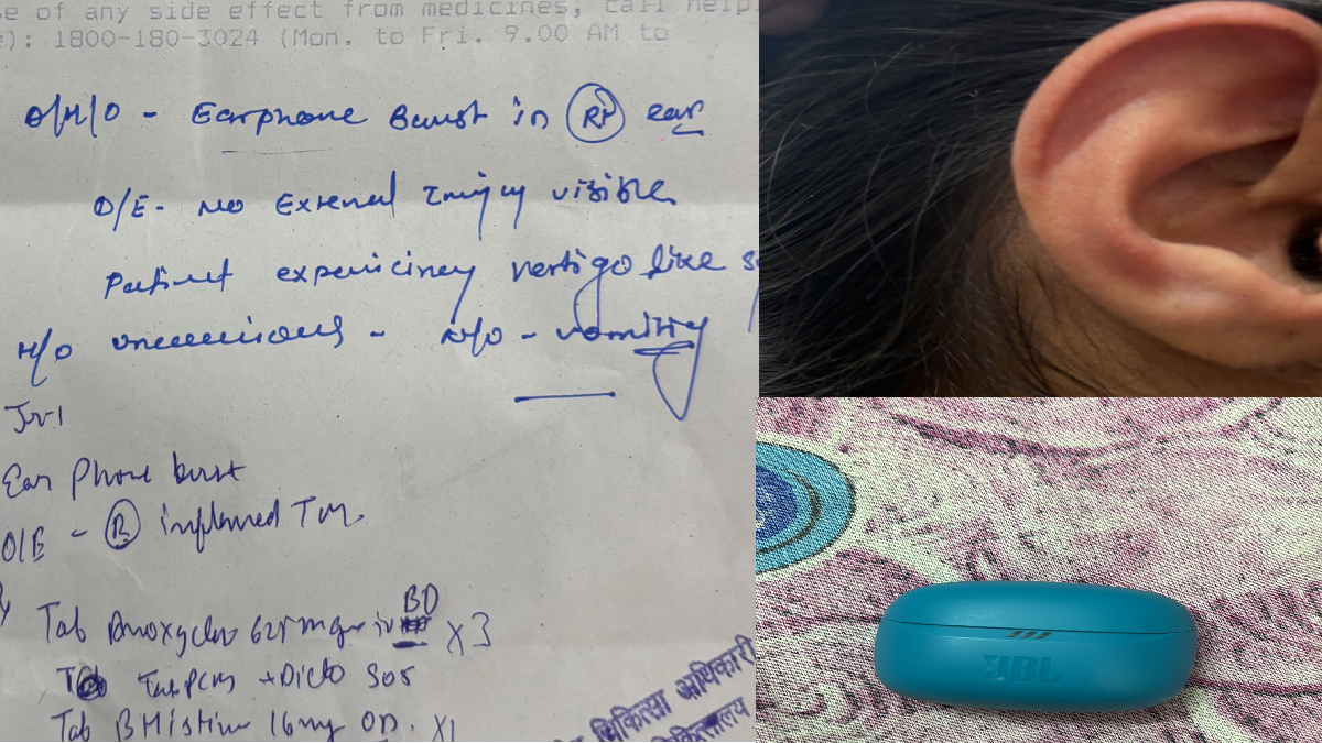 Earphones : इयरबर्ड्सचा कानाच्या आत ब्लास्ट; MBBS विद्यार्थ्याचा या कंपनीविरोधात मोठा दावा; अनेक युजर्स बेजार!