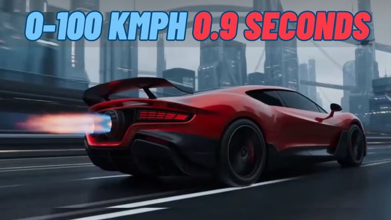 Meet Nebula Next01 Jet Edition: It's Chinese, Runs On Rocket, Does 0-100 kmph In 0.9 Seconds