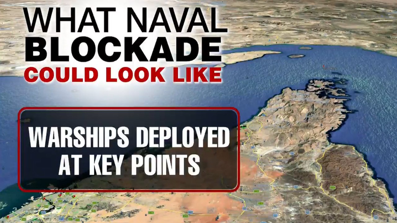 Explained: What A US Naval Blockade Of The Strait Of Hormuz Could Look Like