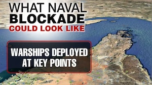 Explained: What A US Naval Blockade Of The Strait Of Hormuz Could Look Like