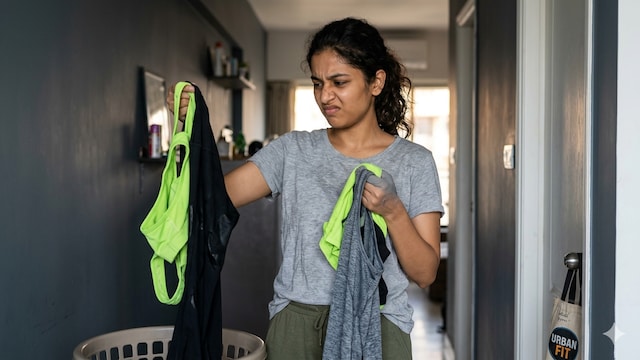 Clean and fully dried workout wear reduces the risk of infection