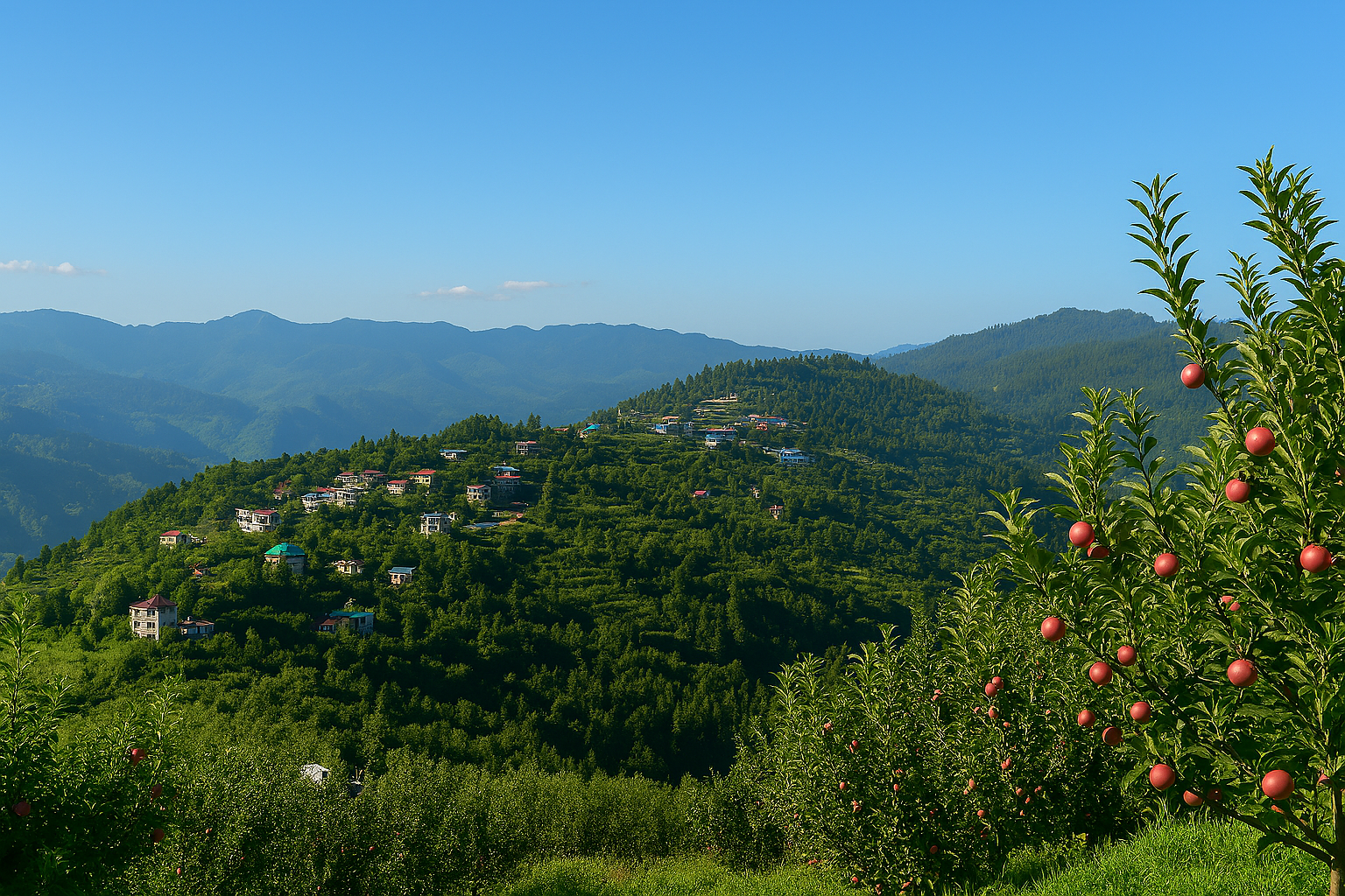 Which City Is Known As The 'Apple City' Of India?