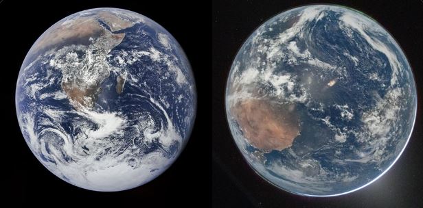 अंतरिक्ष से ऐसी दिखती है अपनी पृथ्वी, 1969 के बाद 2026 में ली गई तस्वीर, दोनों में कितना अंतर