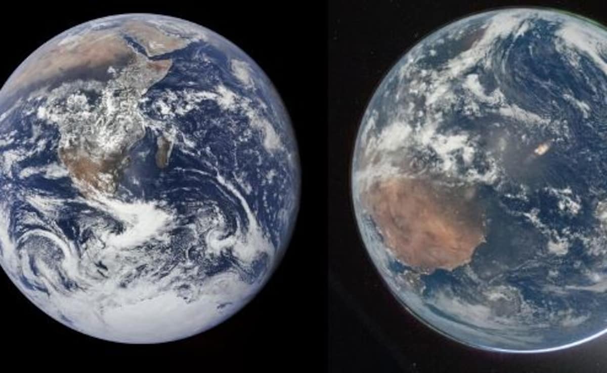 अंतरिक्ष से ऐसी दिखती है अपनी पृथ्वी, 1969 के बाद 2026 में ली गई तस्वीर, दोनों में कितना अंतर