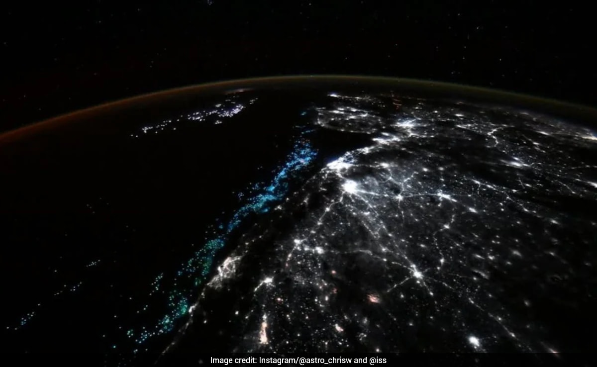 Astronaut Explains "Greenish" Dots Seen From Space Near West Coast Of India