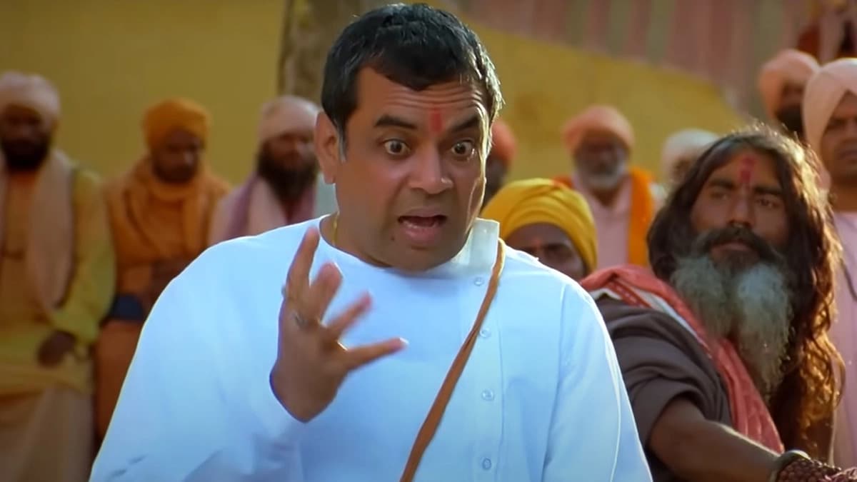 Paresh Rawal in Bhool Bhulaiyaa Paresh Rawal in Bhool Bhulaiyaa
