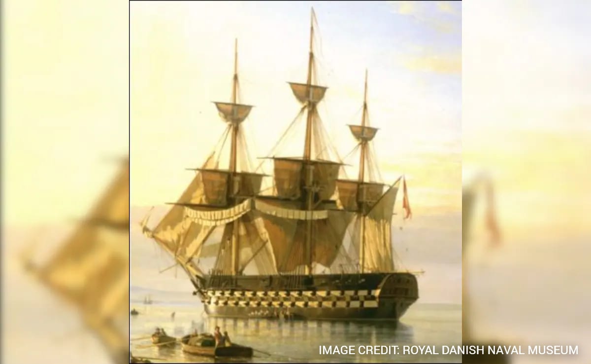 Danish Warship Dannebroge Sunk In Battle Of Copenhagen Found After 225 Years