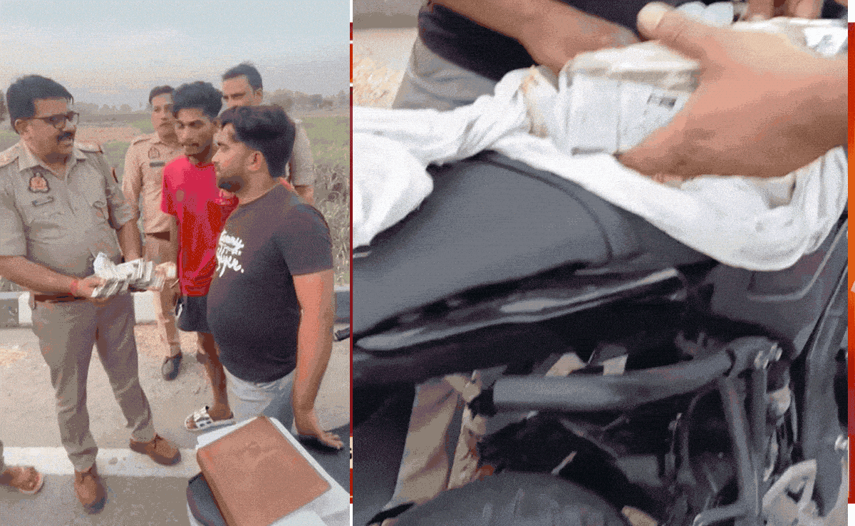 UP के मेरठ-करनाल हाईवे पर आधा किमी तक बिखरे थे 500-500 के नोट और गड्डियां, नजारा देख दंग रह गया युवक 