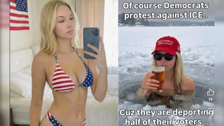 Indian Student Created MAGA "Influencer" With AI, Made Thousands Of Dollars