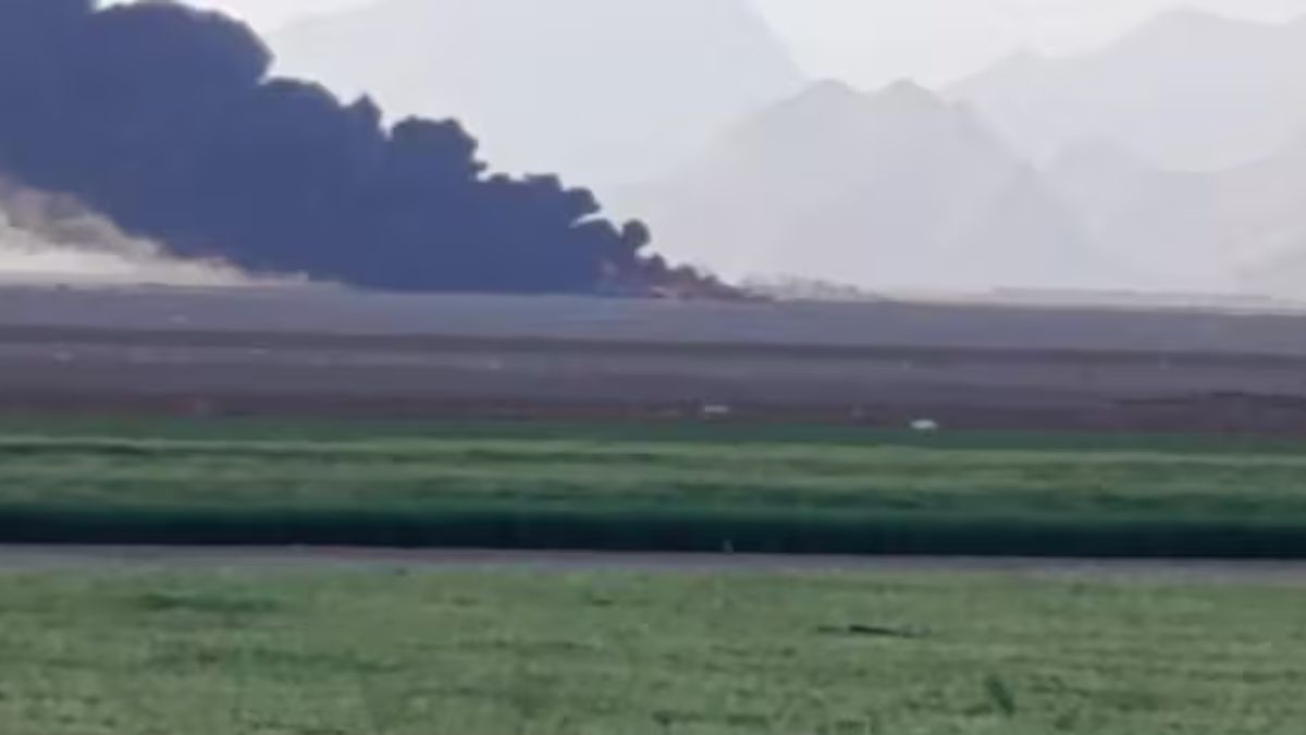 अमेरिकी पायलट के रेस्क्यू में लगे विमान-हेलीकॉप्टर जलकर खाक, इस्फहान से सामने आईं तस्वीरें