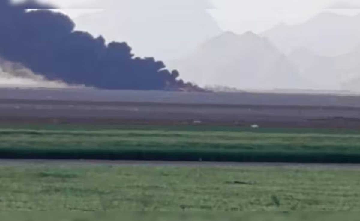 अमेरिकी पायलट के रेस्क्यू में लगे विमान-हेलीकॉप्टर जलकर खाक, इस्फहान से सामने आईं तस्वीरें