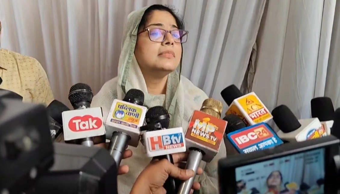 Congress Councillor Fouzia Shaik Alim