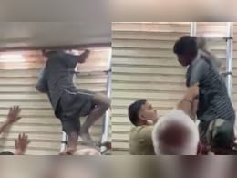 आसमान से गिरे खजूर में अटके...चोरी करने आए बंदे की शटर में फंसी गर्दन, रातभर हवा में झूलता रहा चोर