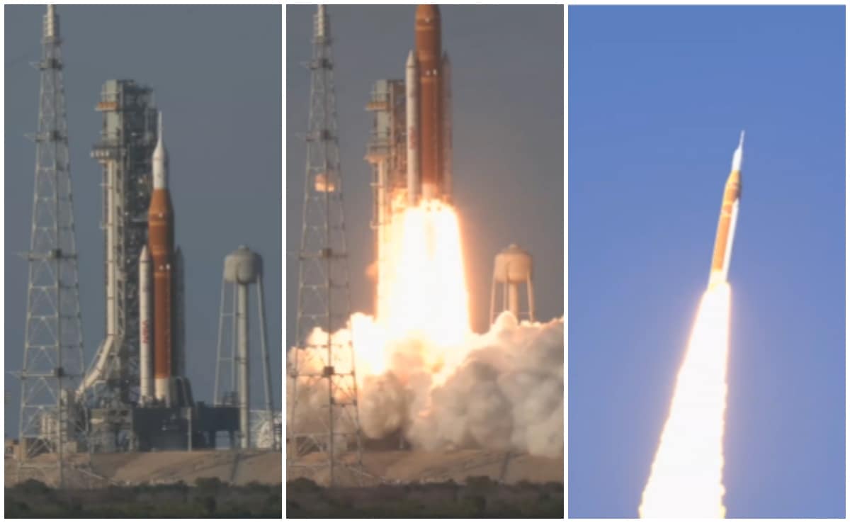 50 साल बाद चांद की ओर उड़ान, NASA ने लॉन्च किया आर्टेमिस 2 मिशन