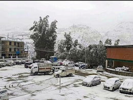 हिमाचल में फिर बदला मौसम का मिजाज, लाहौल-स्पीति में भारी बर्फबारी; शिंकुला पास फिर सफेद चादर से ढका