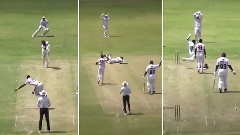 WATCH: Trinidad & Tobago vs Leeward Islands West Indies Championship Match Abandoned Due To Dangerous Pitch