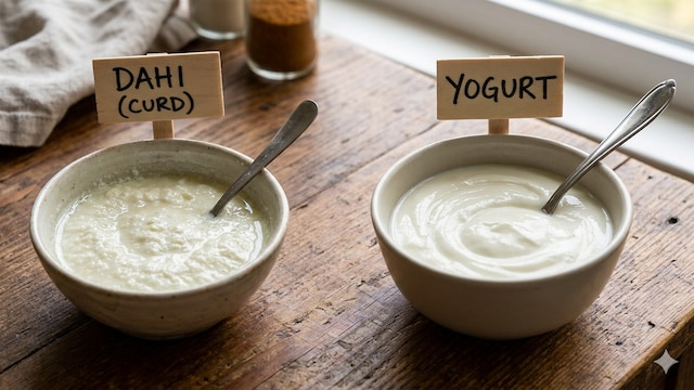 Yogurt, especially Greek yogurt generally has more protein