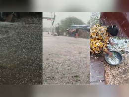 Rajasthan Weather:  कोटा में बाल्टियों में भरे गए ओले, गंगापुर सिटी में बिछी सफेद चादर, 8 अप्रैल तक थमेगा नहीं आंधी-बारिश का दौर