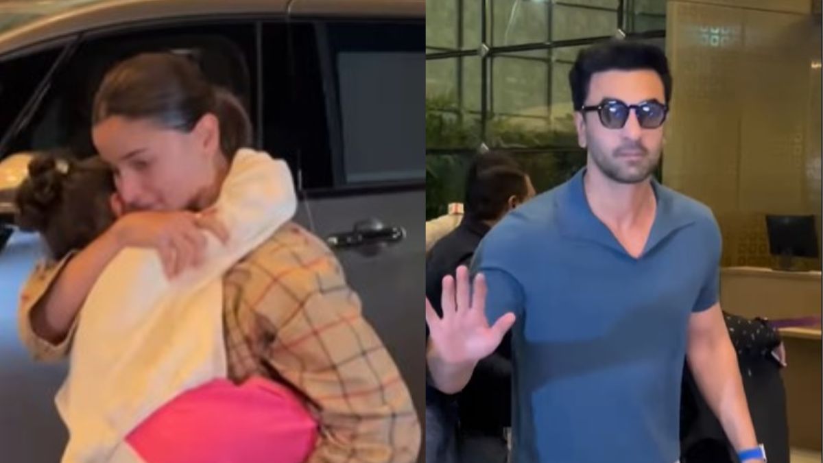 Watch: Alia Bhatt Carries Sleepy Raha As They Travel With Ranbir Kapoor Ahead Of Their 4th Wedding Anniversary
