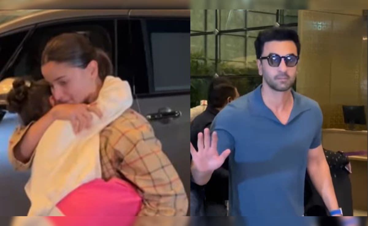 Watch: Alia Bhatt Carries Sleepy Raha As They Travel With Ranbir Kapoor Ahead Of Their 4th Wedding Anniversary