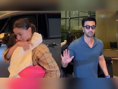 Watch: Alia Bhatt Carries Sleepy Raha As They Travel With Ranbir Kapoor Ahead Of Their 4th Wedding Anniversary
