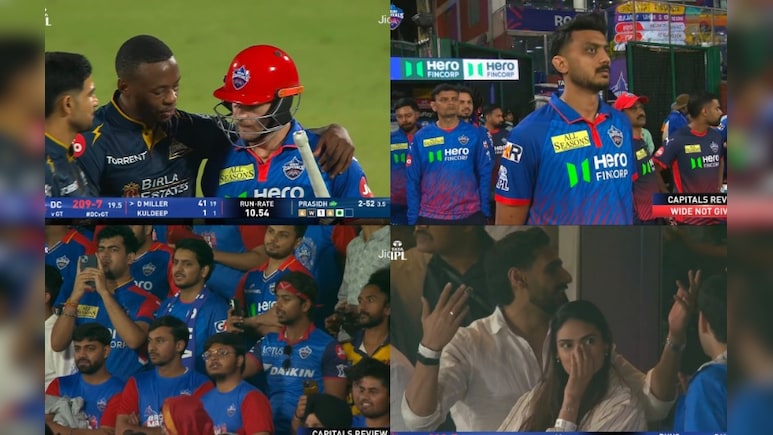 Video: डेविड मिलर से हुई गलती, अथिया शेट्टी का टूटा दिल, आखिरी गेंद पर हुआ हाई वोल्टेज ड्रामा, 1 रन से ऐसा हारा दिल्ली