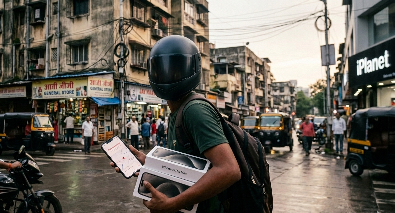 Delivery Boy Flees With Rs 1.3 Lakh iPhones In Mumbai After Cancelling Ride