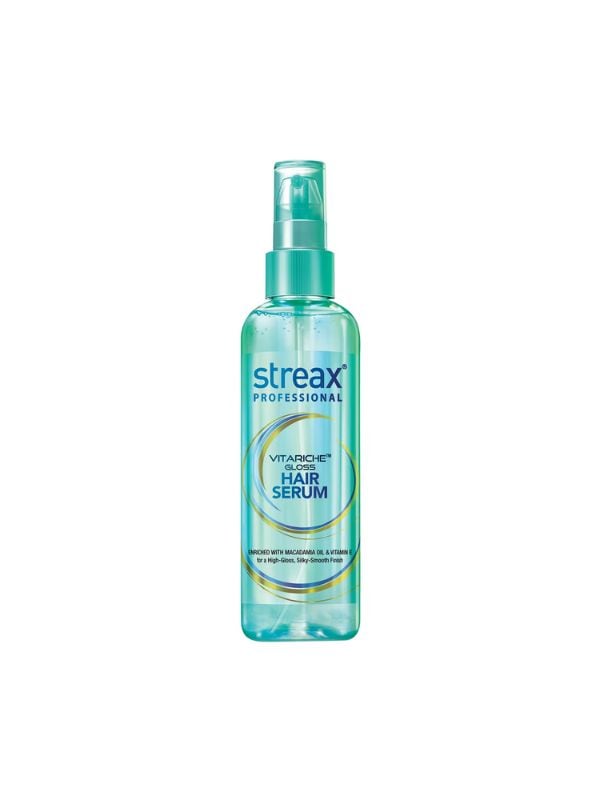 Click here to buy Streax Professional Vitarich Gloss Hair Serum