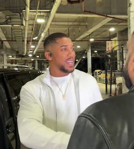 Boxer Anthony Joshua Makes First Public Appearance Since Fatal Car Crash