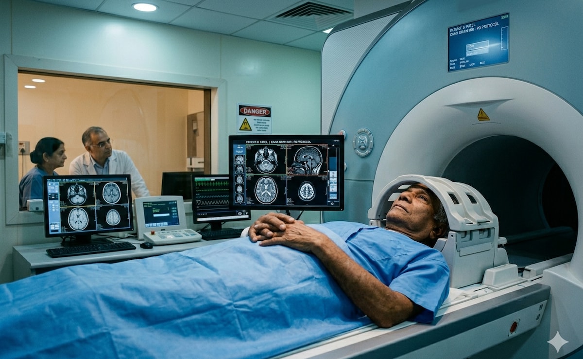 A Parkinsons Patient undergoing an MRI (image is for representation purposes only)