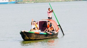 PM Modi Visits Ganga Ghat In Kolkata Ahead Of Key Phase-2 Bengal Poll
