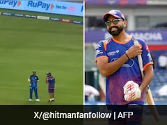 Injured Rohit Sharmas Captaincy Moment Against Gujarat Titans Leaves Mumbai Indians Fans In Awe