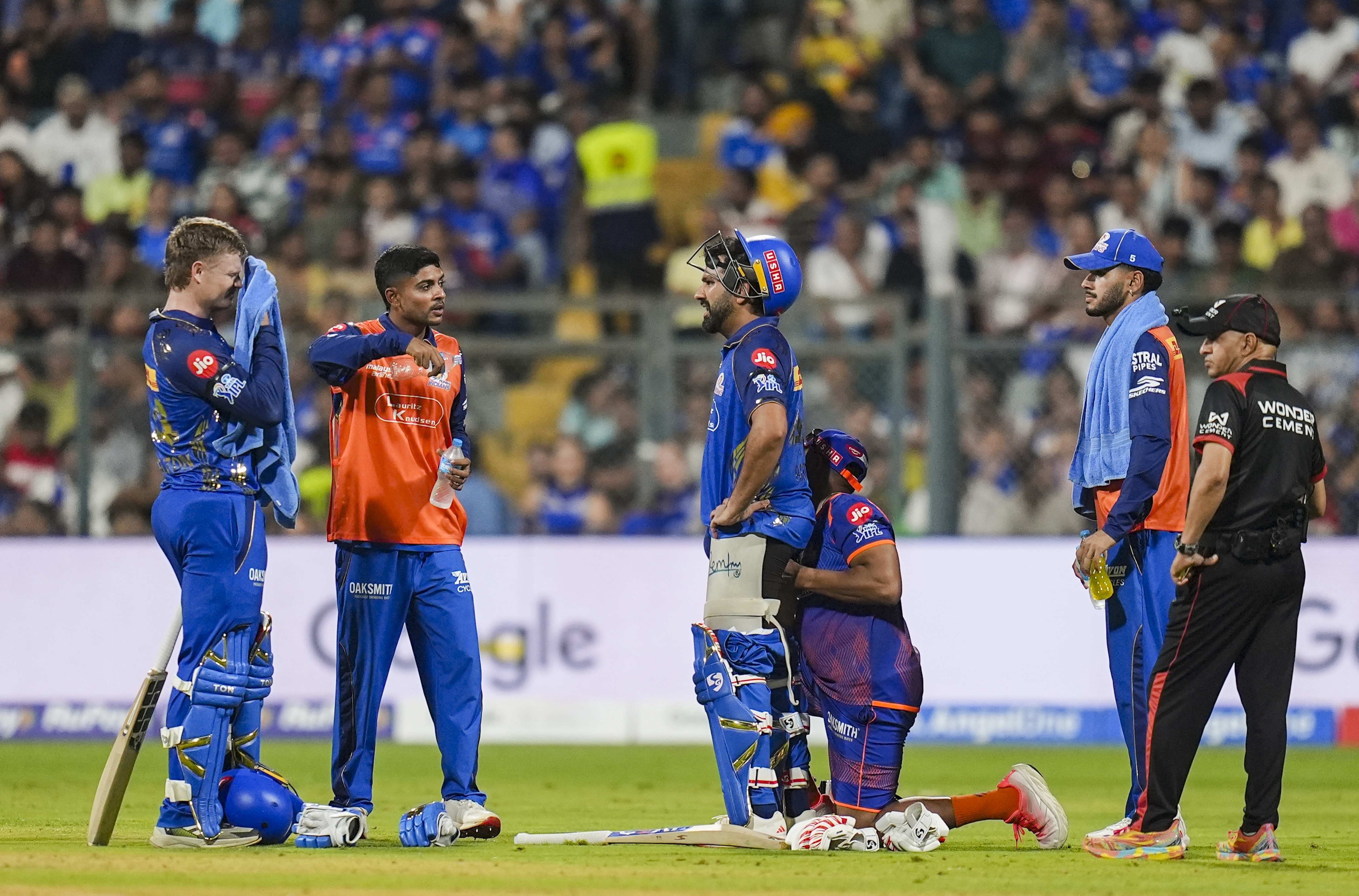 Rohit Sharma Injury Update After Hamstring Injury In MI vs RCB IPL Game