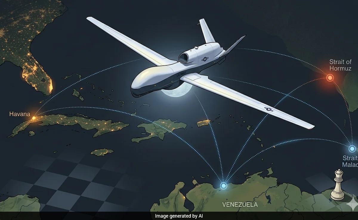 US' $240 Million Drone Over Cuba That's Strangling China's Oil Supply