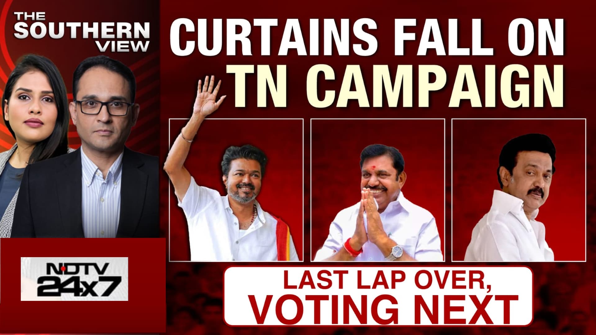 Curtains Fall On Tamil Nadu Campaign: Last Lap Over, Voting Next