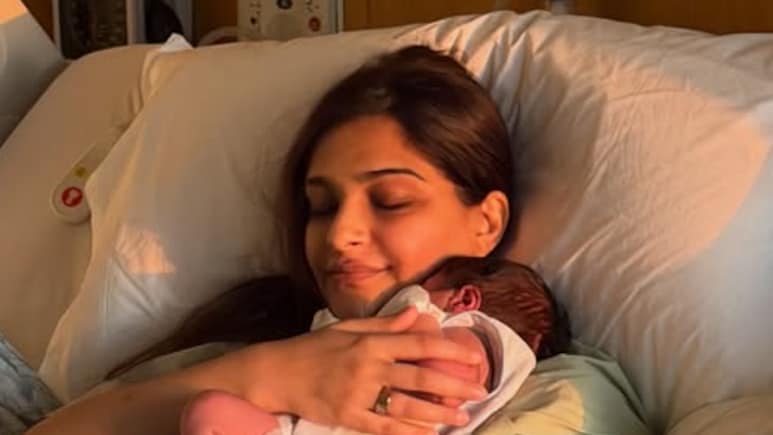 Sonam Kapoor Shares First Photo Of Baby Boy Wrapped In Her Arms: "Grateful Beyond Words"