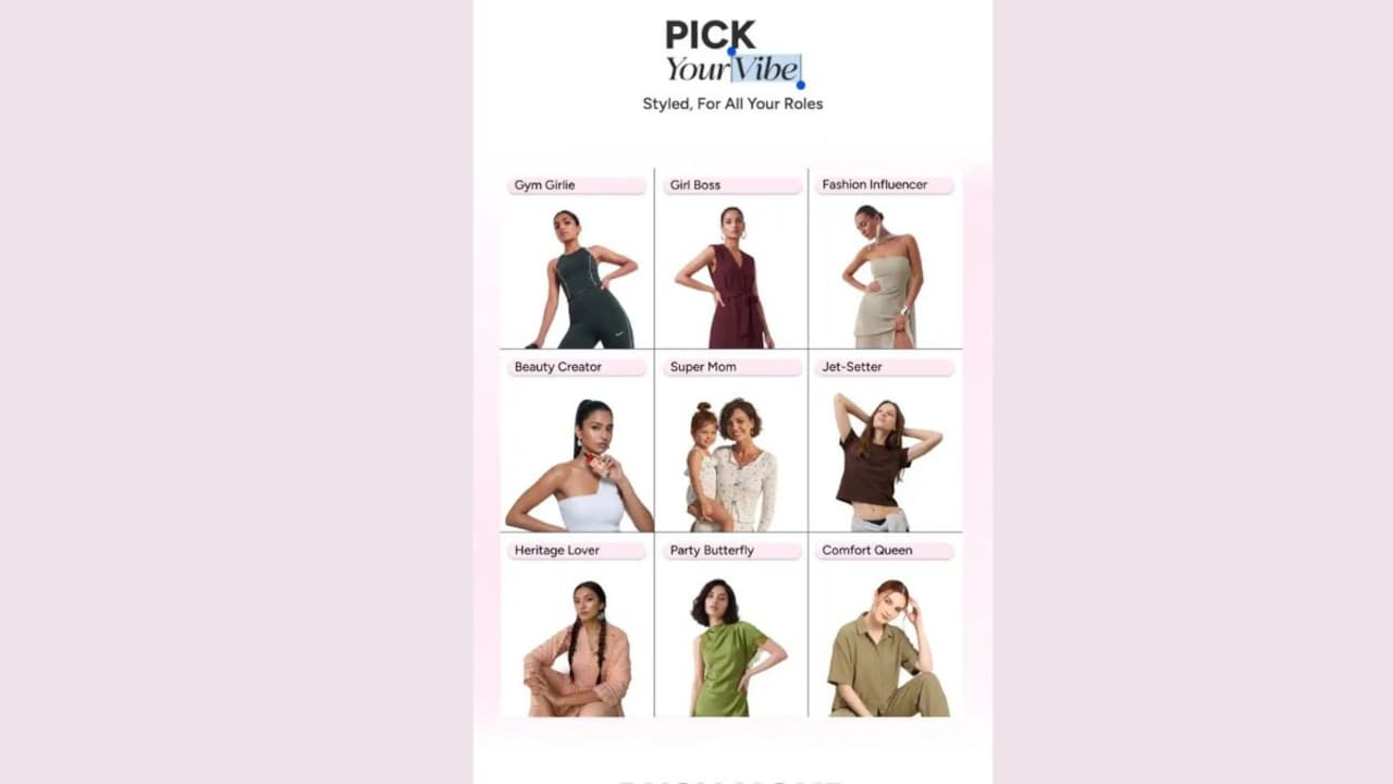 Myntra Unstoppable Her, Manstastic Him focuses on fluid identities reflected through fashion choices.