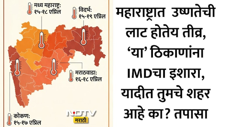 Heatwave News: सूर्य आग ओकतोय! पुढचे 4 दिवस महत्त्वाचे; मध्य महाराष्ट्र, विदर्भ, मराठवाडा, कोकणाला IMDचा इशारा