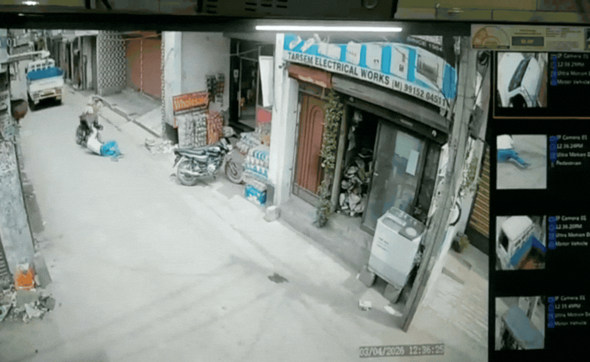 VIDEO: फिल्मी अंदाज में लूट, बदमाश ने ज्वेलरी कारोबारी को 500 मीटर तक घसीटा, दुकान में घुसकर की थी लूट 