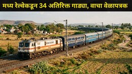 Mumbai News:  प्रवाशांसाठी खुशखबर! मध्य रेल्वेकडून 34 अतिरिक्त उन्हाळी विशेष गाड्या, पाहा संपूर्ण यादी